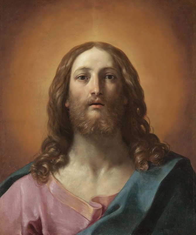 Guido Reni - Bust Of Christ (Salvator Mundi)
