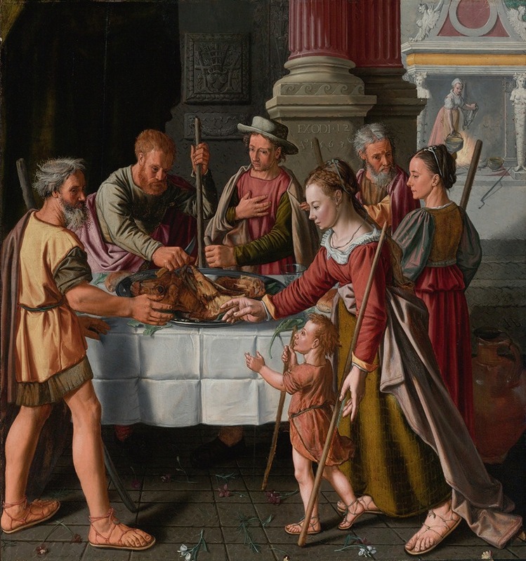Huybrecht Beuckelaer - The First Passover Feast