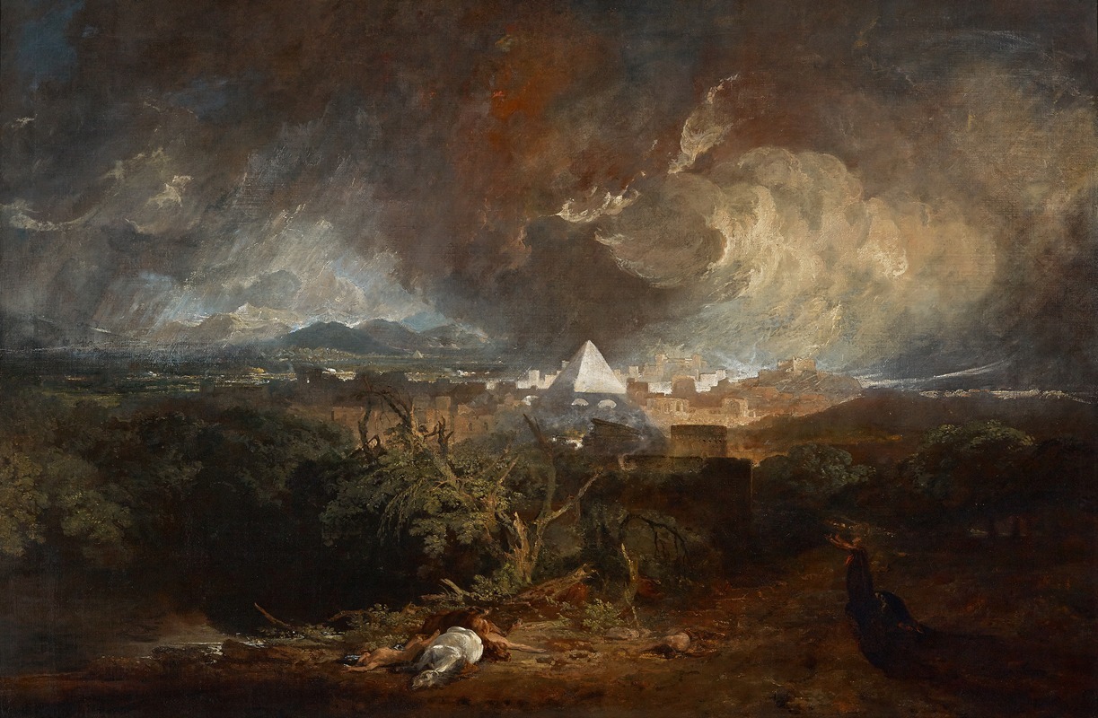 Joseph Mallord William Turner - The Fifth Plague Of Egypt