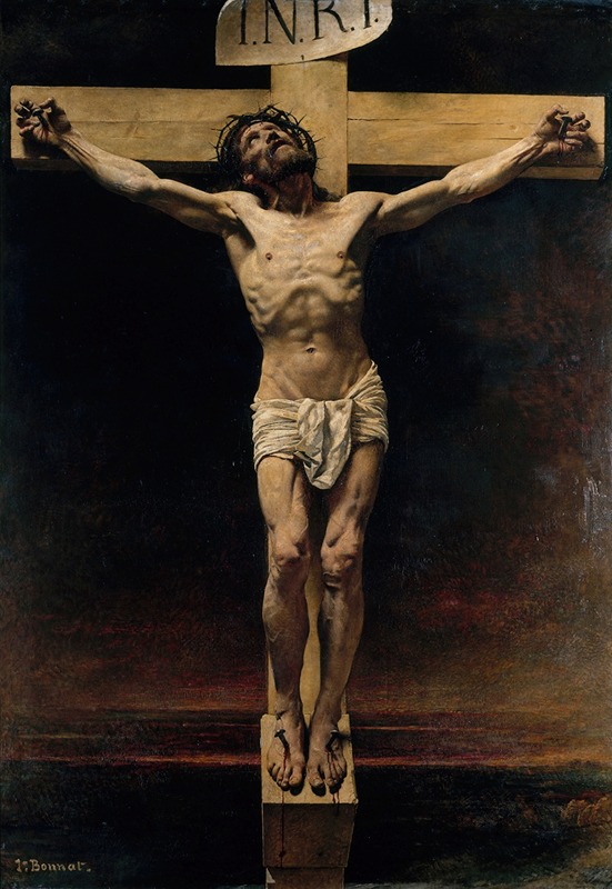 Léon Bonnat - Le Christ en croix