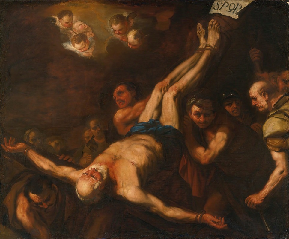 Luca Giordano - Crucifixion Of St. Peter