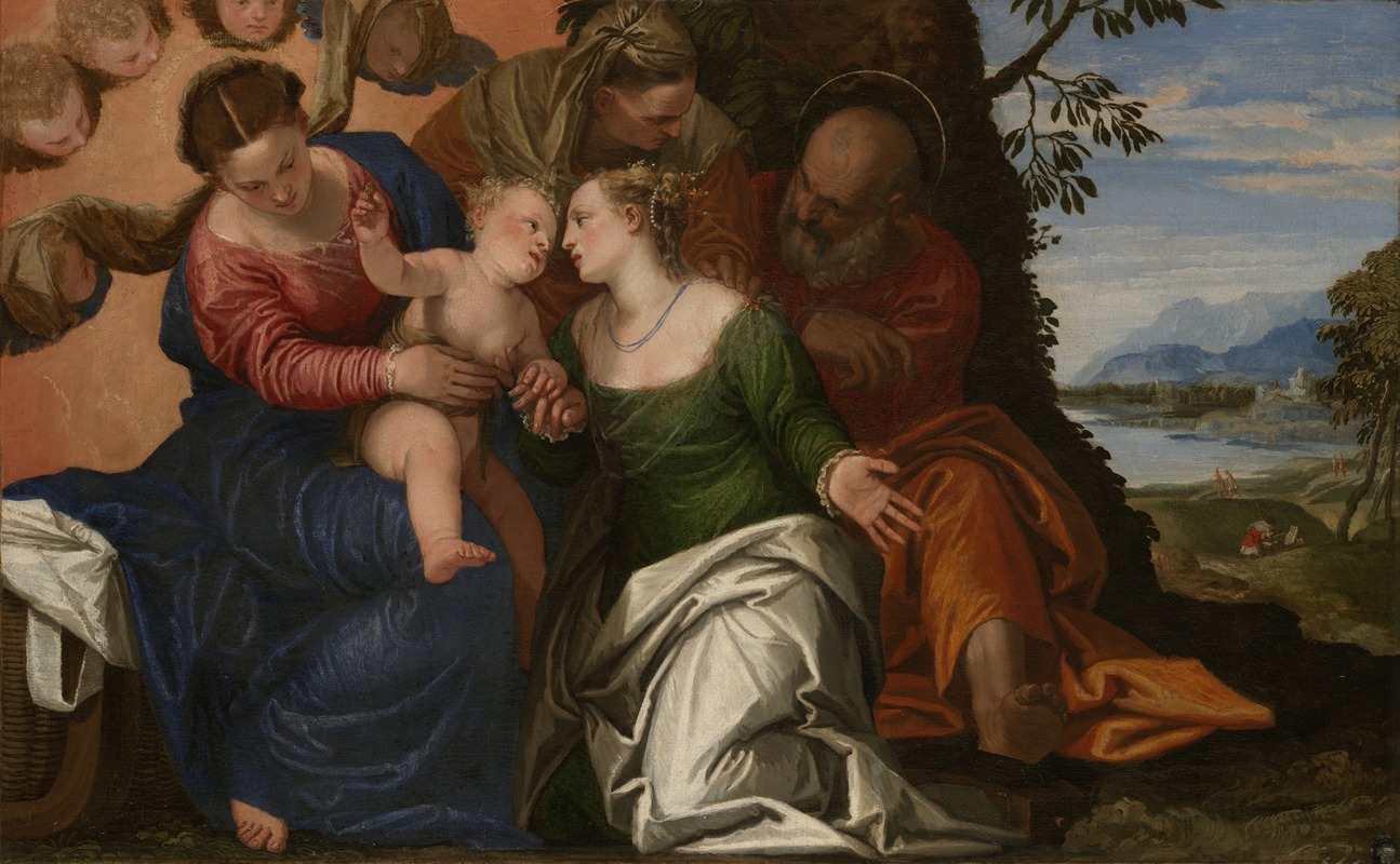 Paolo Veronese - The Mystic Marriage of Saint Catherine of Alexandria