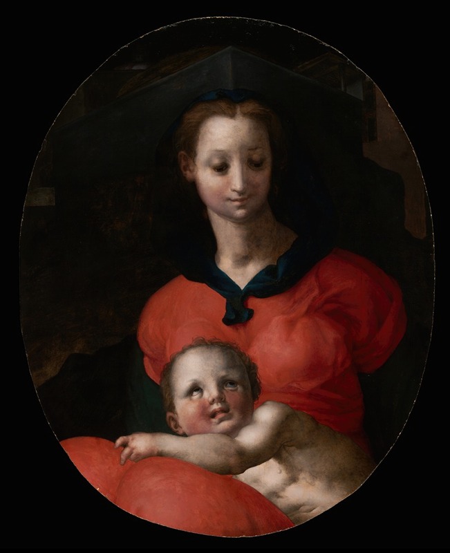 Pontormo (Jacopo Carucci) - Virgin and Child, known as the Madonna del Libro