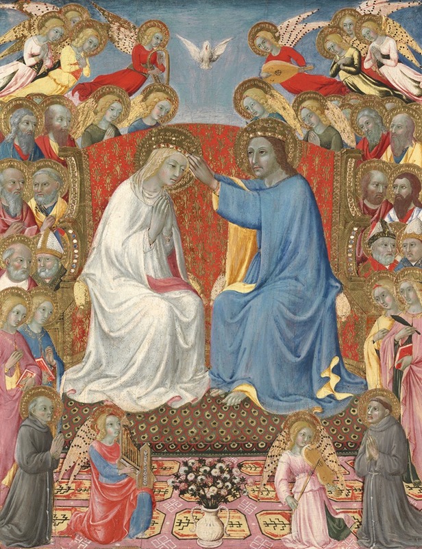 Sano di Pietro - The Coronation of the Virgin