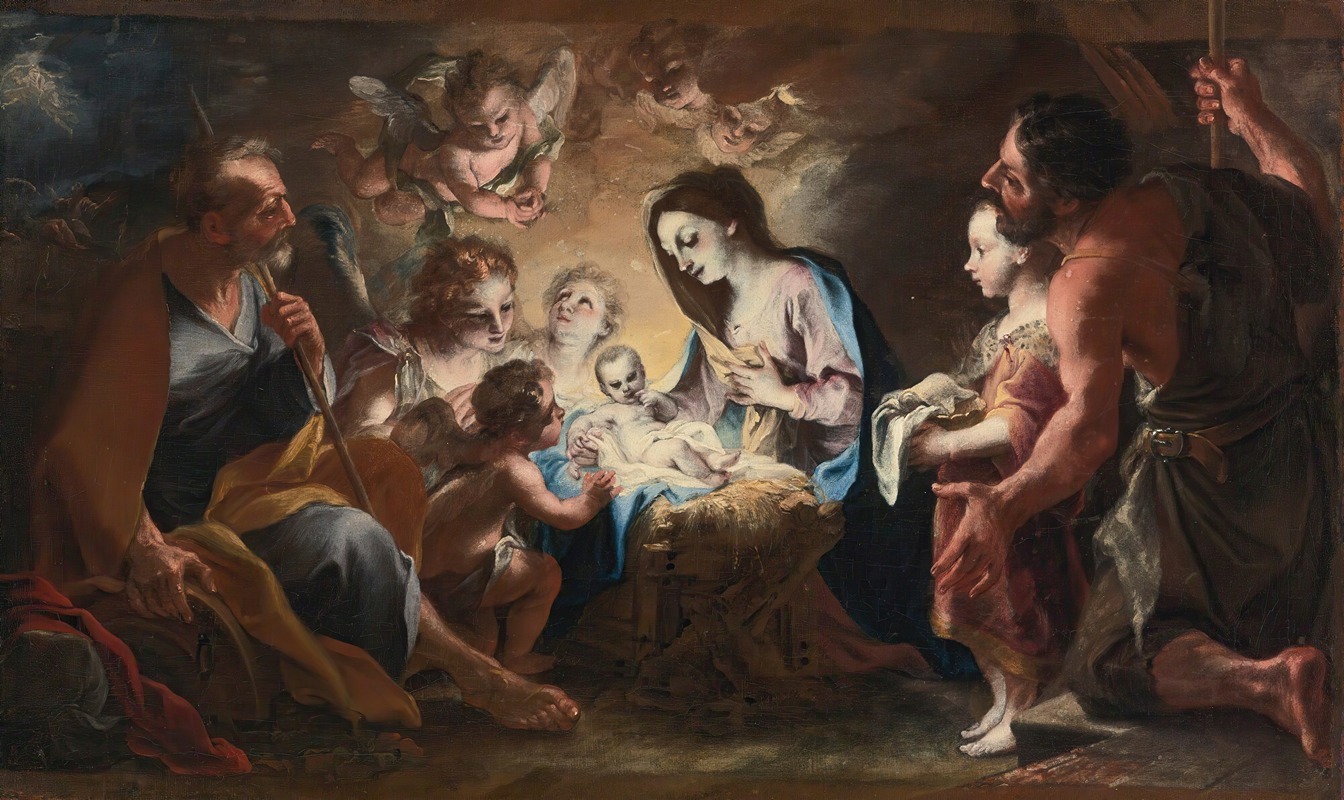 Stefano Maria Legnani - Adoration Of The Shepherds