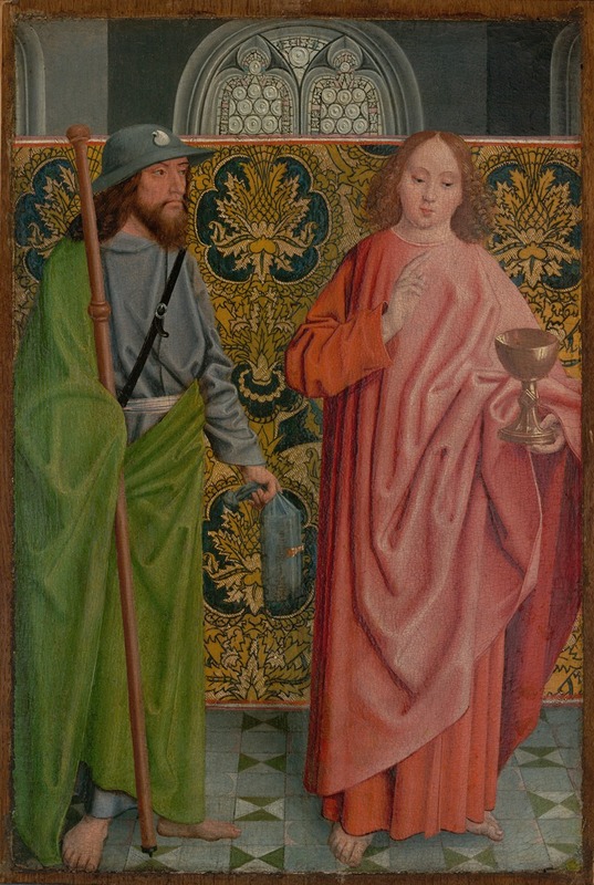 The Master of the Holy Kinship - Saints James the Greater and John the Evangelist