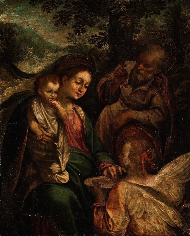 Anonymous - A Halt During The Flight Into Egypt