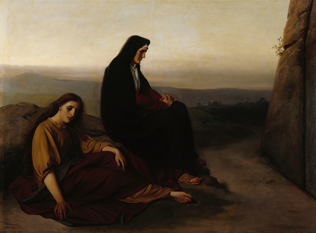 Victorine Nordenswan - Women Mourning At Christ’s Grave