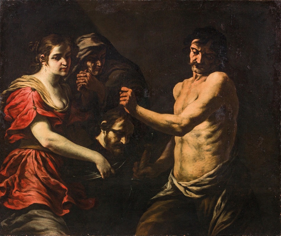 Andrea Vaccaro - Salome Receiving The Head Of Saint John The Baptist