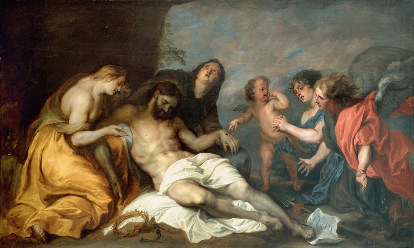 Anthony van Dyck - Lamentation Over The Dead Christ