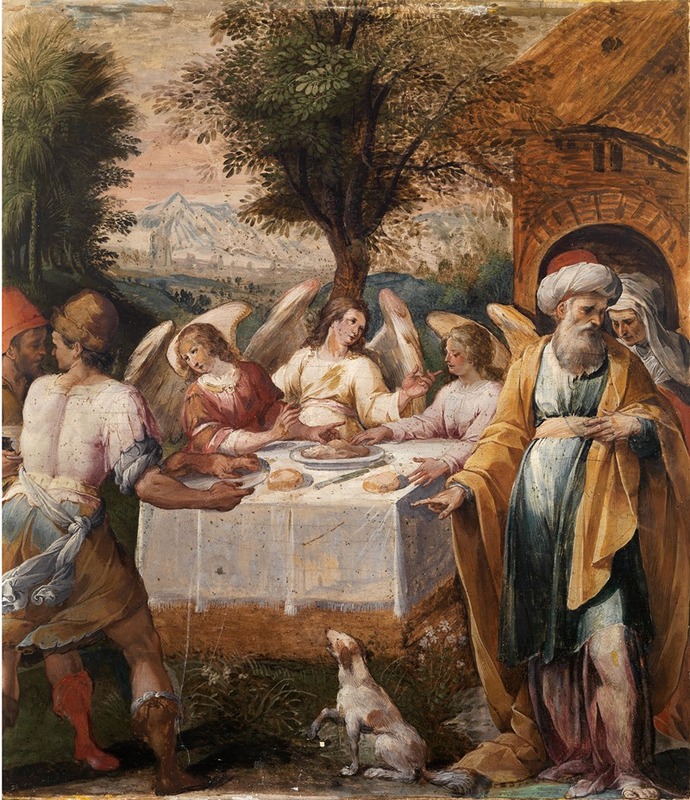 Avanzino Nucci - Abraham And The Three Angels