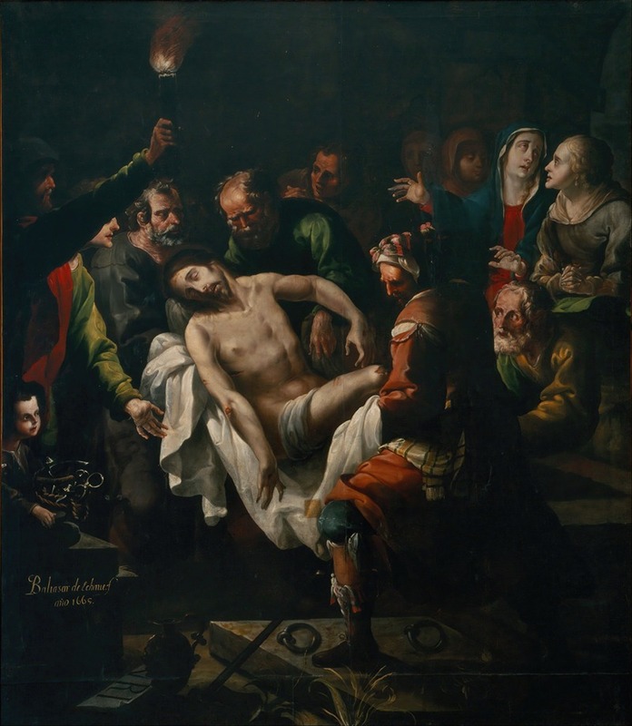 Baltasar de Echave y Rioja - The Burial of Christ