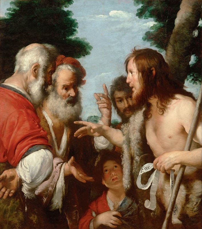Bernardo Strozzi - The Sermon Of St. John The Baptist