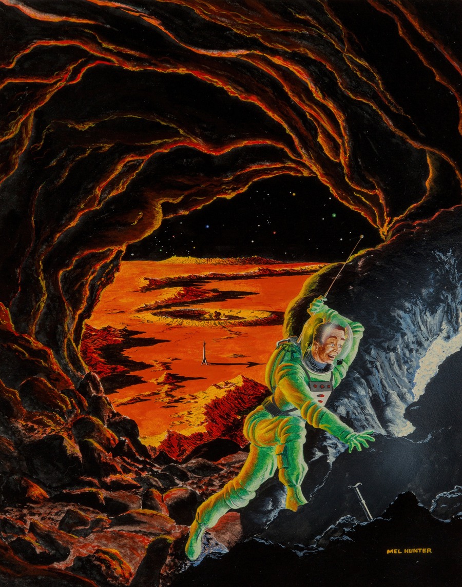 Mel Hunter - A Uranium Strike, Galaxy cover