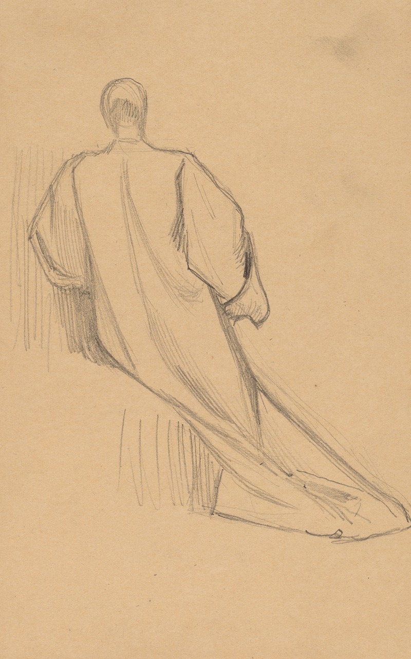 Charles Sprague Pearce - Study of a Figure from Behind