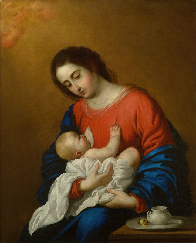 Francisco de Zurbarán - Madonna And Child