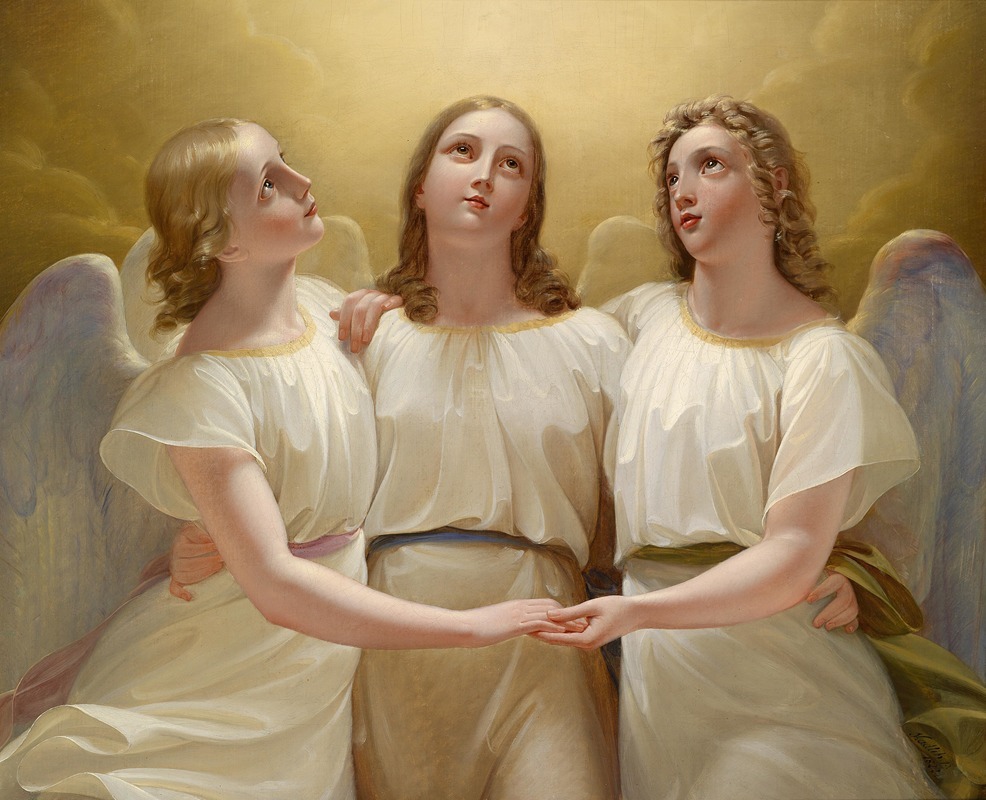 Franz Kadlik - Three Guardian Angels