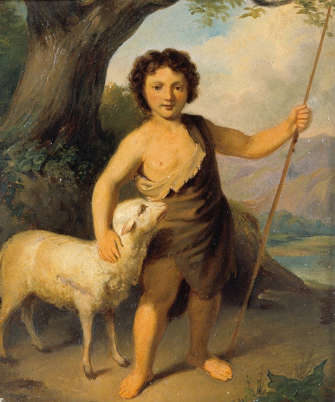 Friedrich Hasslwander - John The Baptist As A Child