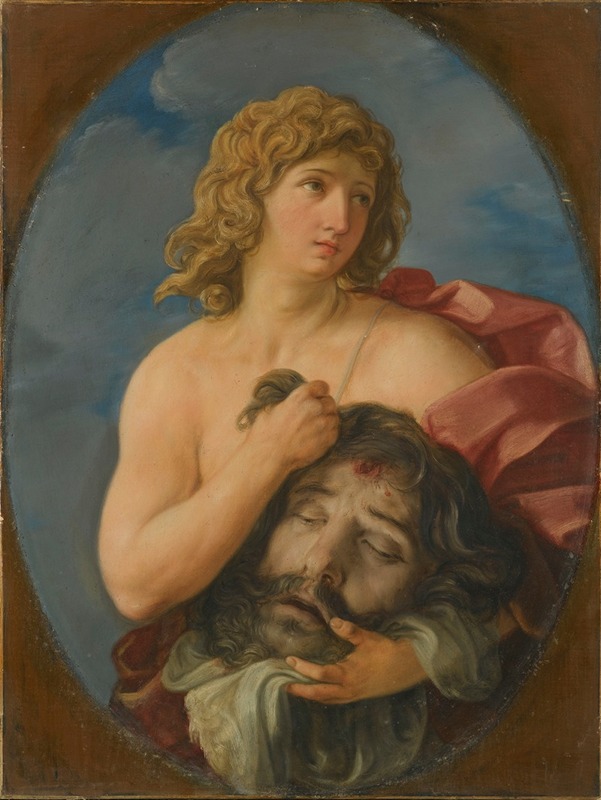 Giovanni Andrea Sirani - David With The Head Of Goliath
