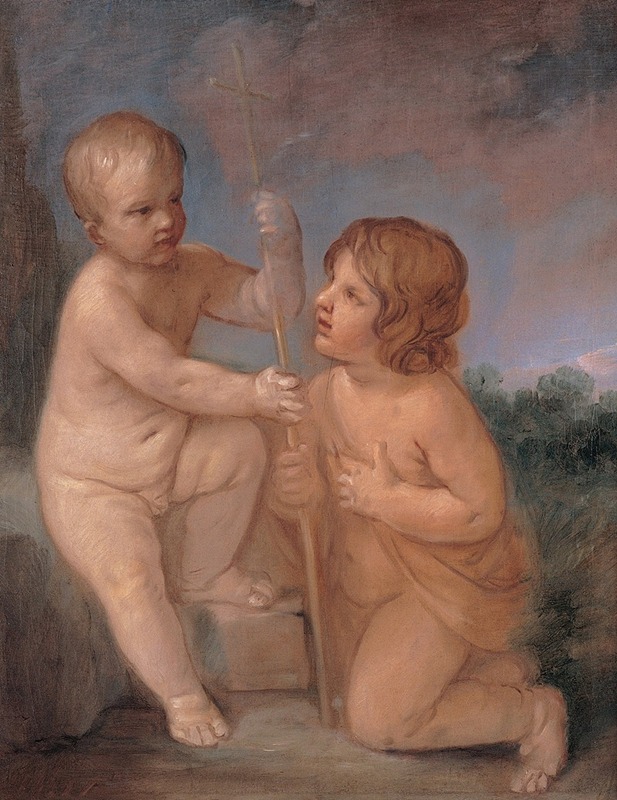 Guido Reni - The Infant Jesus And St. John