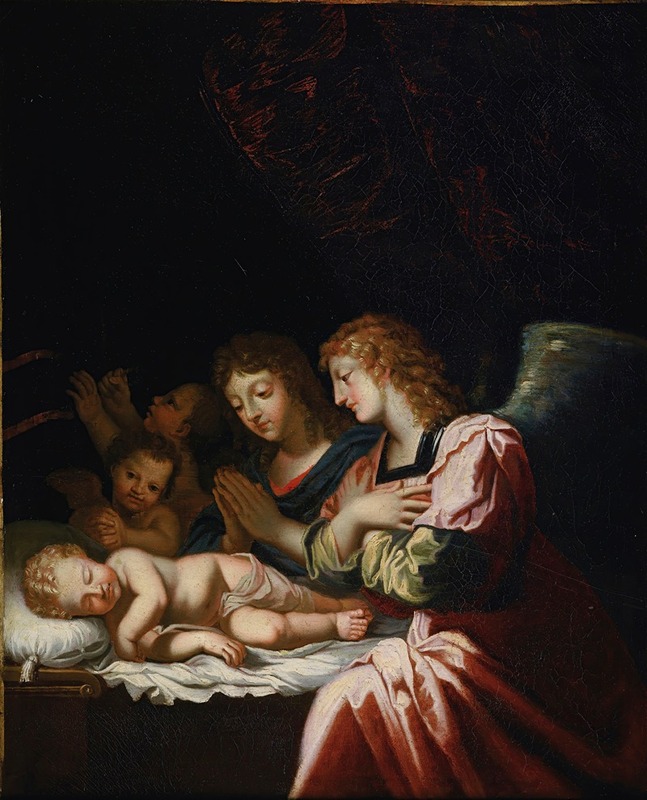 Jacques Stella - The Adoration Of The Angels