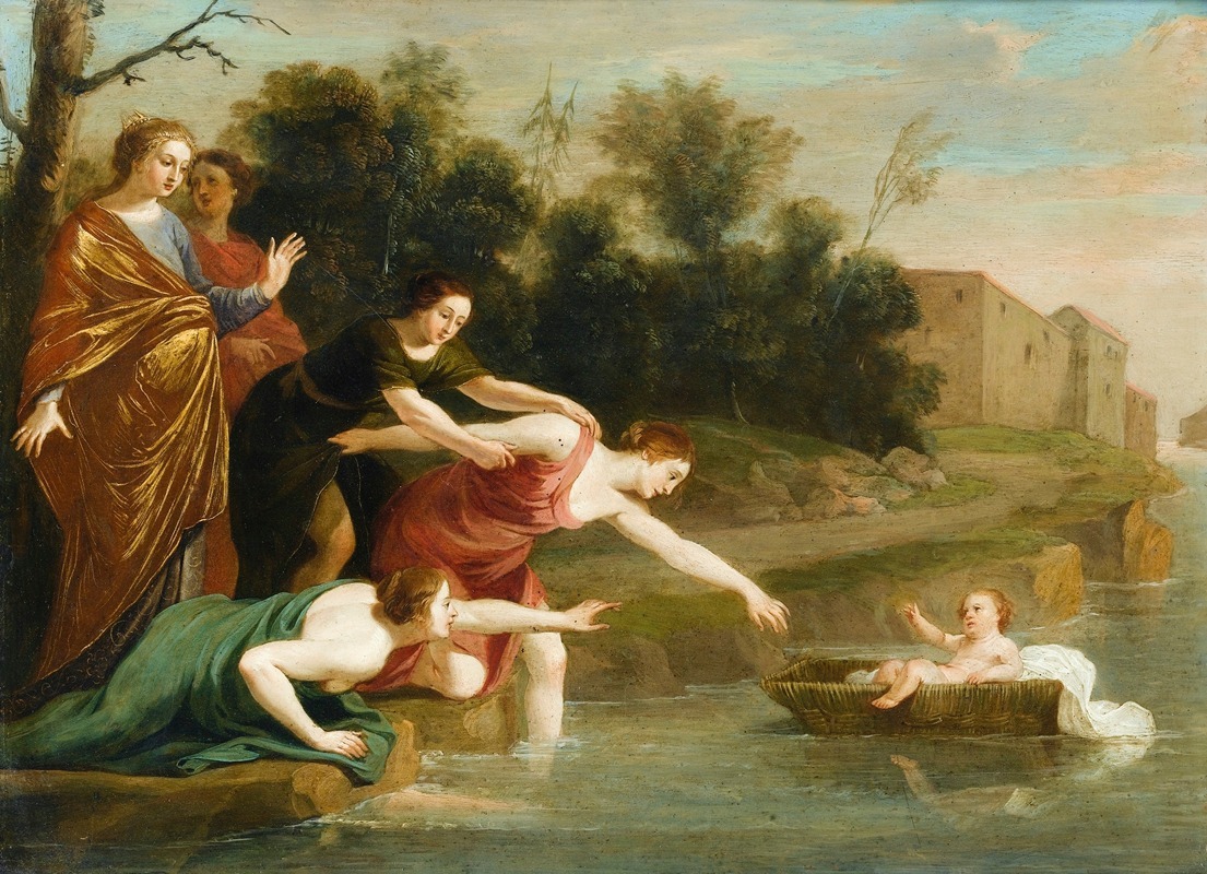 Jacques Stella - The Finding Of Moses