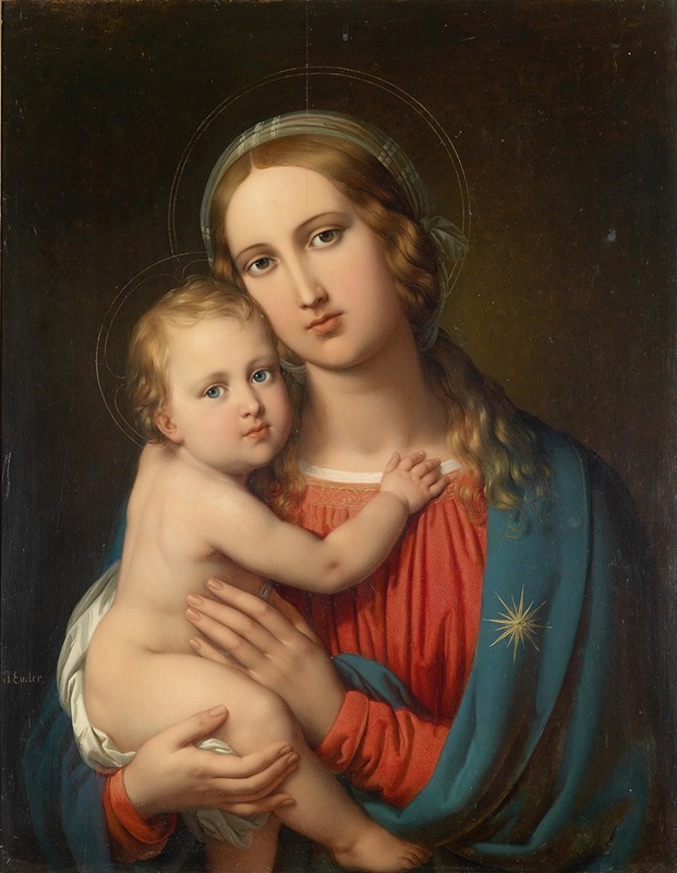 Johann Nepomuk Ender - Madonna And Child
