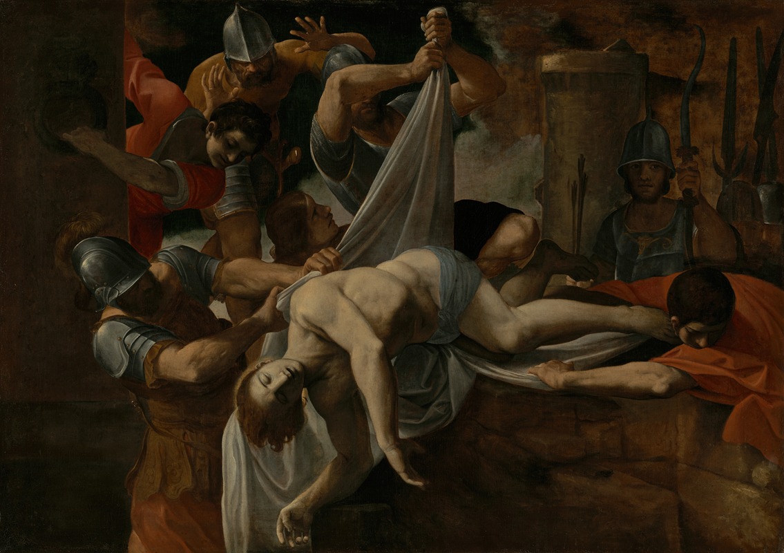 Ludovico Carracci - St. Sebastian Thrown Into The Cloaca Maxima