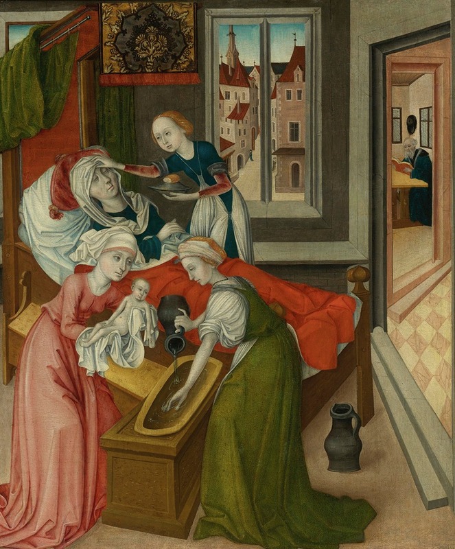 Master Of The Crucifixion Triptych - The Birth Of The Virgin