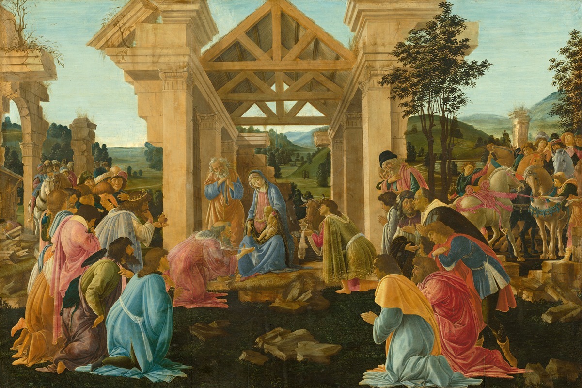Sandro Botticelli - The Adoration Of The Magi