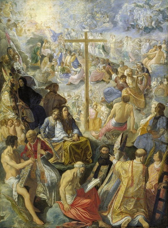 Adam Elsheimer - The Frankfurt Altarpiece of the Exaltation of the True Cross