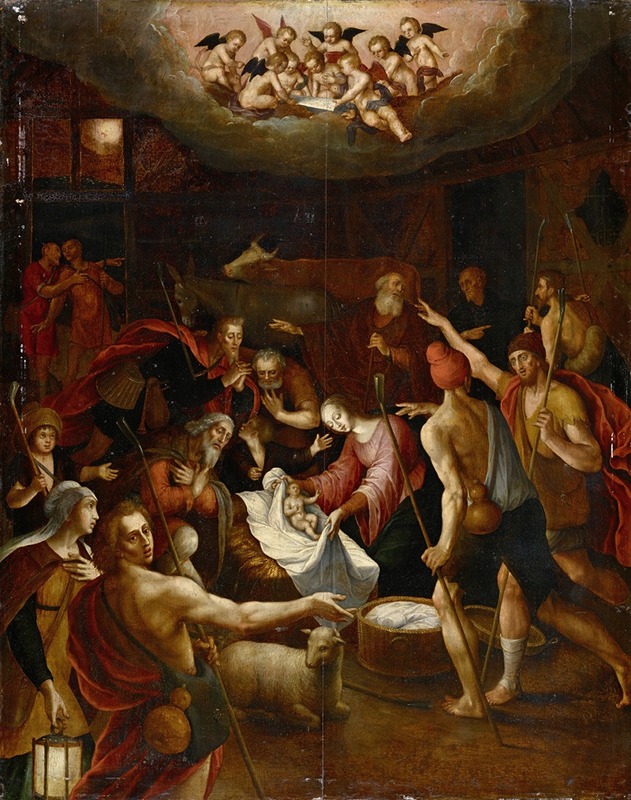 Aegidius Sadeler II - Adoration of the Shepherds