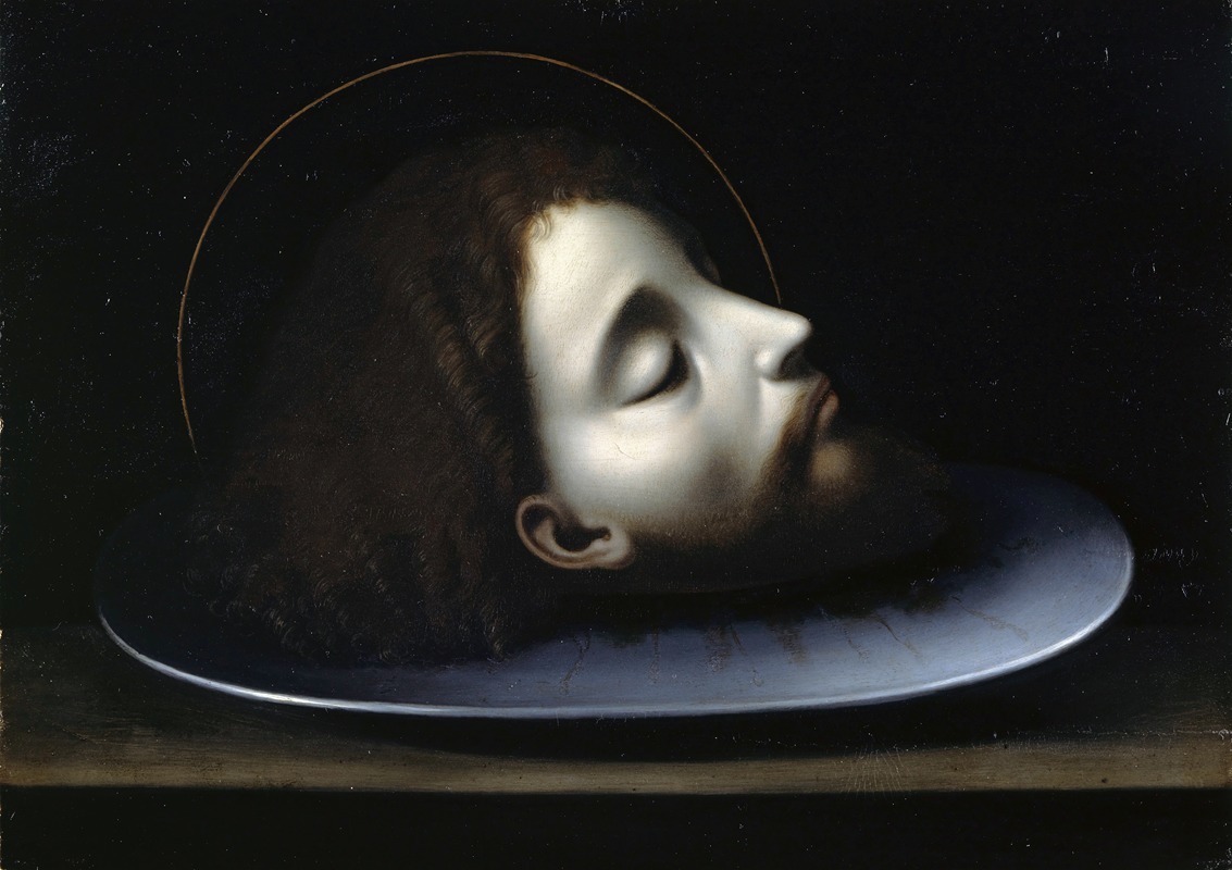Andrea Solario (After) - The Head of Saint John the Baptist