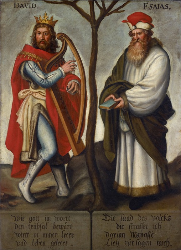 Bartholomäus Sarburgh - The Prophets David and Isaiah
