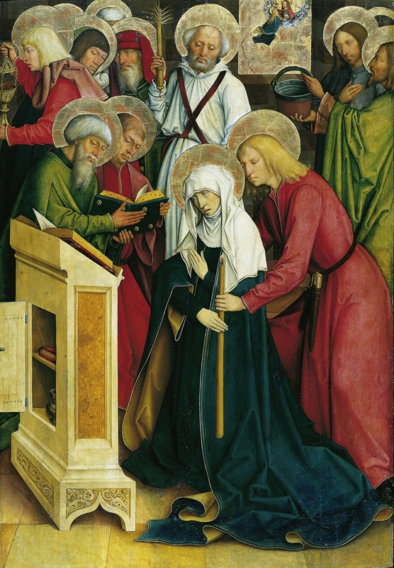 Bartholomäus Zeitblom - The Death of the Virgin