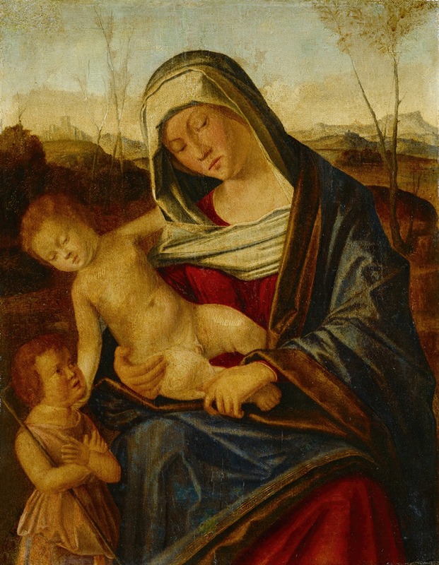 Benedetto Diana - The Virgin with Child and the Infant Saint John the Baptist