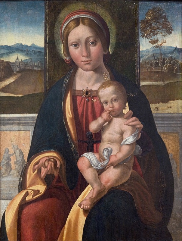 Benvenuto Tisi - The Virgin and Child