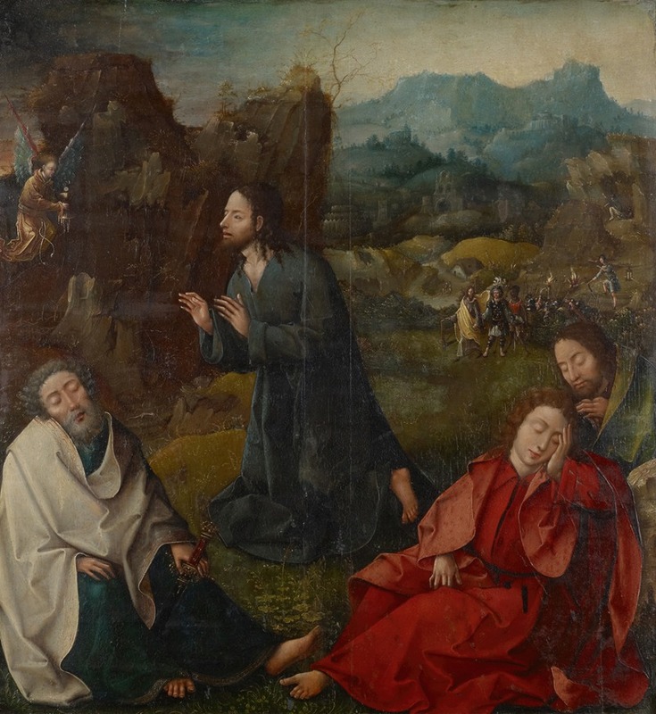 Bernard van Orley - Christ on the Mount of Olives
