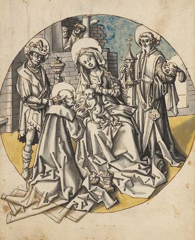 Circle Of Hans Holbein The Elder - The Adoration of the Magi