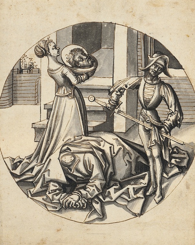 Circle Of Hans Holbein The Elder - The beheading of John the Baptist