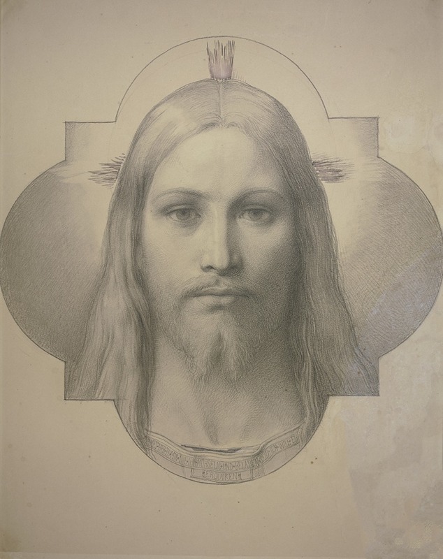 Eduard von Steinle - Christ’s head