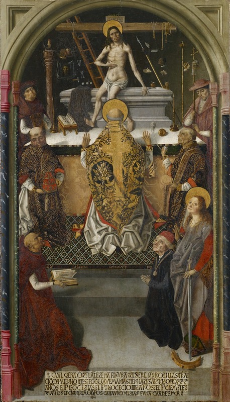 Fernando Gallego - Mass of Saint Gregory with a Donor
