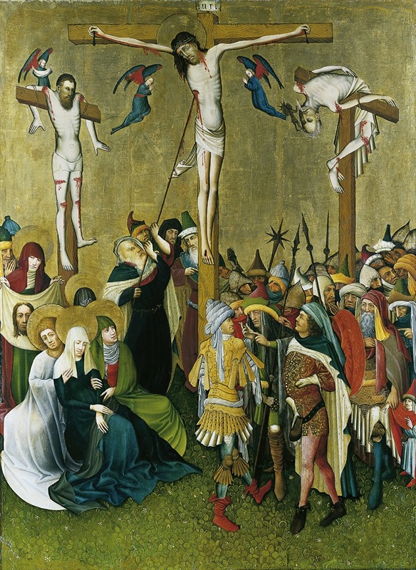 Franconian-Swabian Master - Mount Calvary