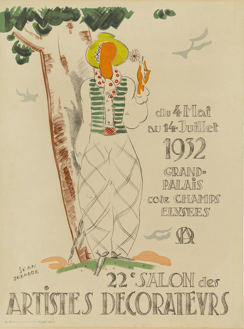 Jean Debarre - 22e salon des artistes décorateurs du 4 mai au 14 juillet 1932