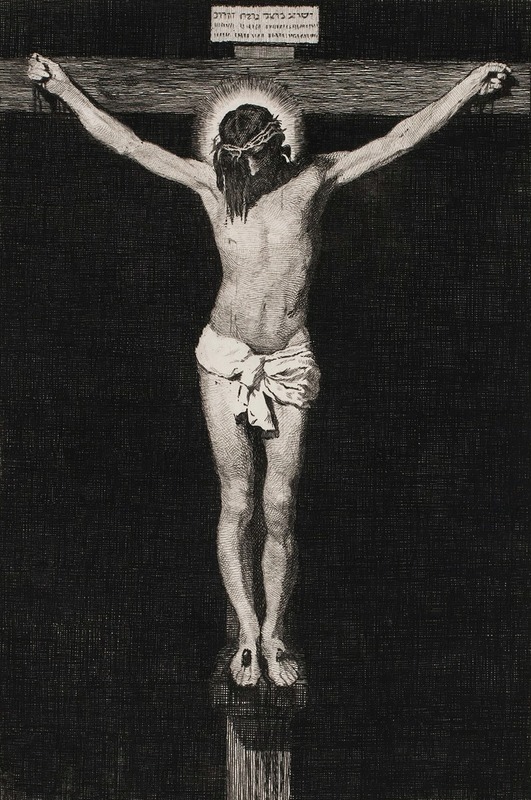 G.V. Blom - Kristus på korset