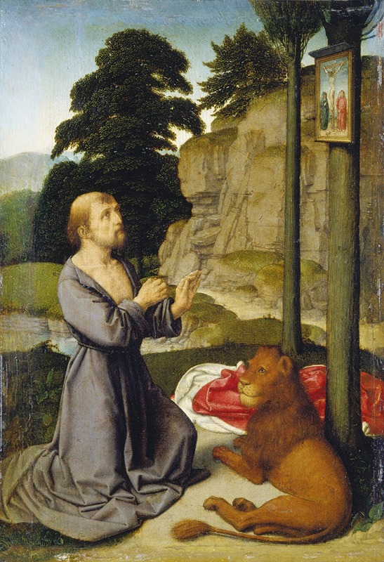 Gerard David - Saint Jerome in the Wilderness
