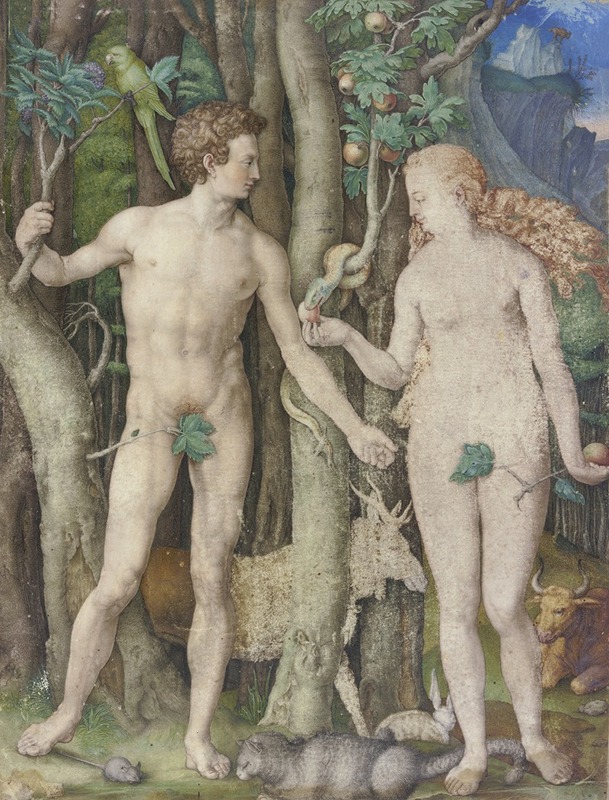 German School - Adam and Eve