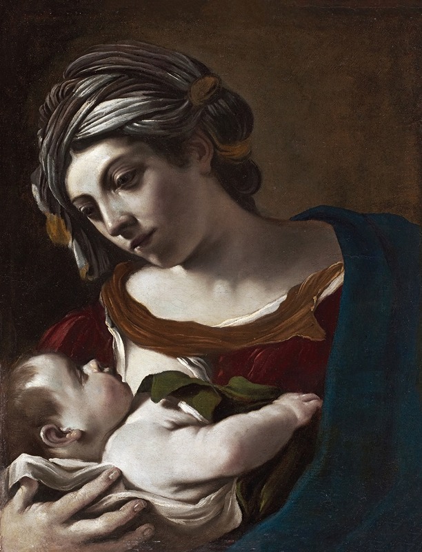 Guercino - Virgin and Child