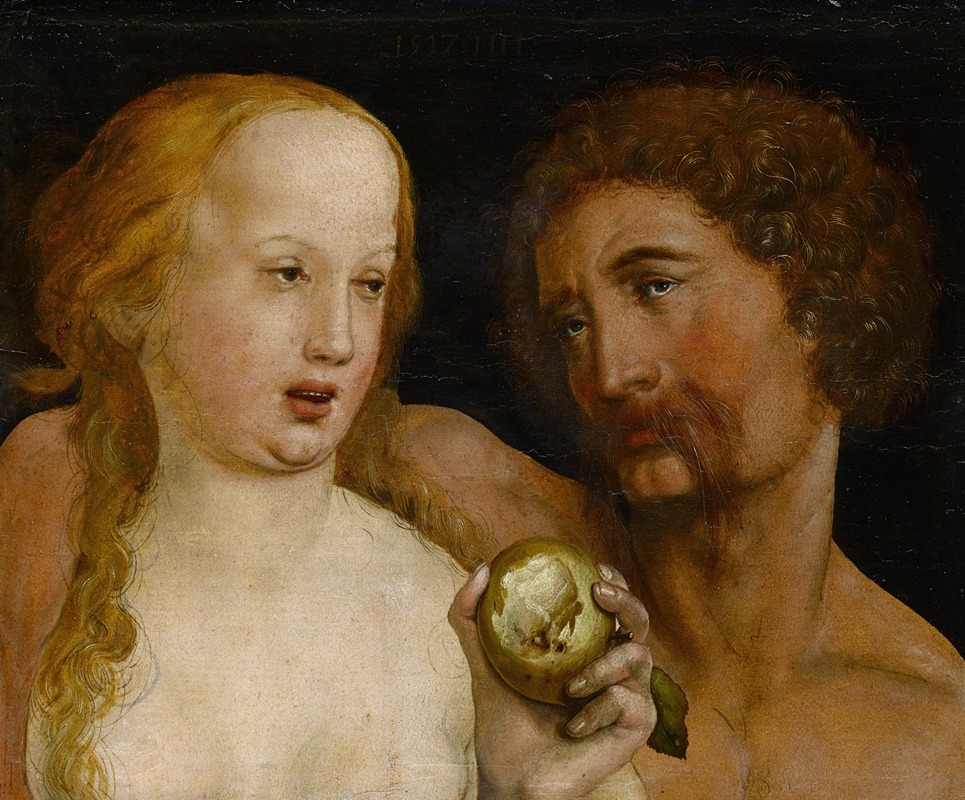 Hans Holbein The Younger - Adam and Eve