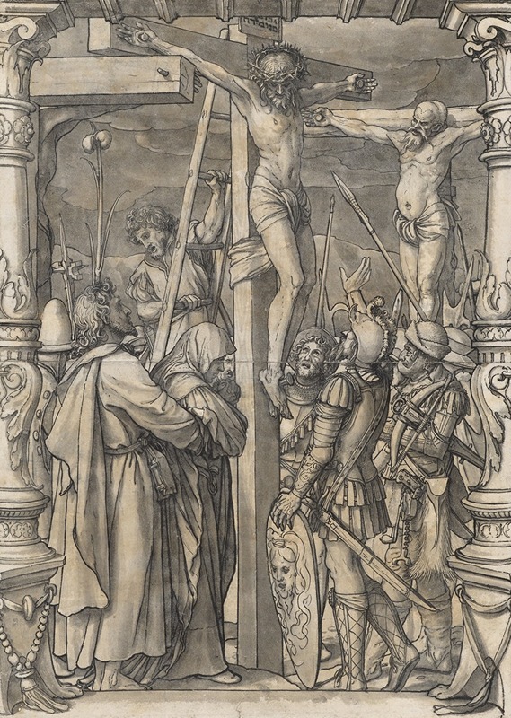Hans Holbein The Younger - Christ on the cross